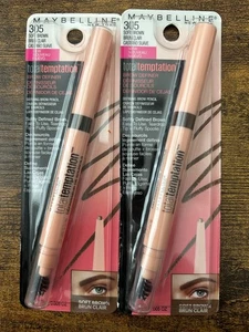 Maybelline Total Temptation Definitore Sopracciglia, 305 MARRONE MORBIDO - Confezione da 2 - Foto 1 di 3