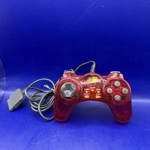Madcatz Playstation One PS1 Controller Red Tested & Works - Picture 1 of 5