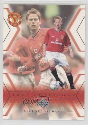 2001-02 Upper Deck Manchester United True Champions Michael Stewart #129 0cp0 Foto 1 de 3