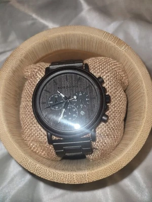 BOBOBIRD Reloj Hombre Cronógrafo Madera Nuevo Foto 1 de 4