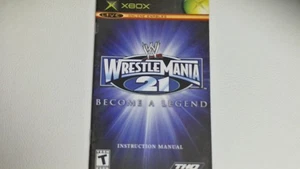 WWE WrestleMania 21 - XBOX - Game Instruction Booklet - Picture 1 of 1