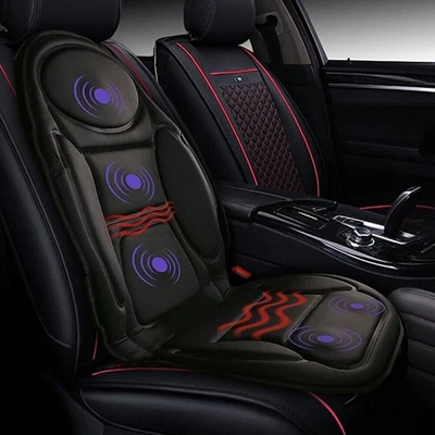 12V Auto Sitzheizung DeLuxe 2 Heizstufen beheizbare Sitzauflage Heizkissen PKW - Bild 1 von 4