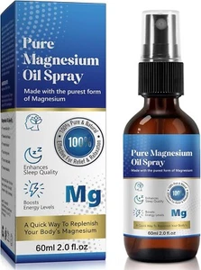 Magnesium Spray, Magnesium Oil for Feet, Pure Magnesium Oil Spray for Sleep, Top - Picture 1 of 7