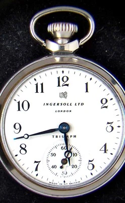 Ingersoll London Triumph Men's Pocket Watch -- Running - Image 1 of 3