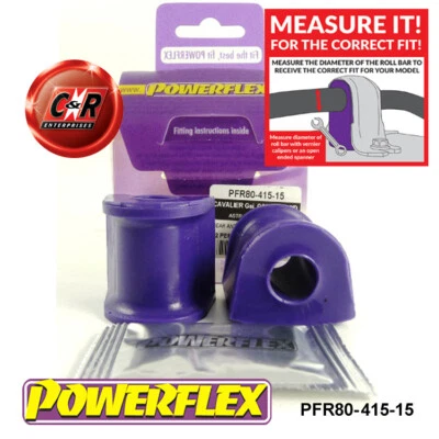 Powerflex Arb Montajes Interior 15mm Para Opel Astra MK3-F 91-98 PFR80-415-15 - Imagen 1 de 4