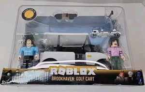 Roblox Celebrity Feature Vehicle Brookhaven: Golf Cart NEW Scooter Figures - Picture 1 of 14