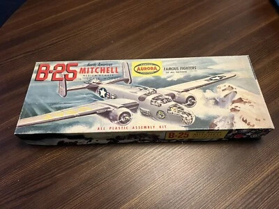 Rare Vintage Aurora B-25 Mitchell - Immagine 1 di 2