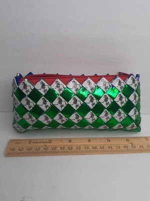 Arte Prisión Vagabundo Paquete de Cigarrillos Envoltura Monedero Estuche de Maquillaje Recluso Arte Popular 6x3"  Foto 1 de 4