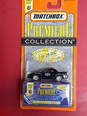 Matchbox Premiere Collection World Class Series 18 34317 Kansas Highway Patrol - Image 1 of 3