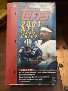 2001 Topps Football Hobby Box Factory wrapped and Sealed possible Brees L.T R.C. - Picture 1 of 4