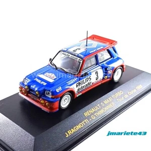 Renault 5 Maxi Turbo #3 Ragnotti - Thimonier Tour de Corse 1985 1:43 IXO Quality - Imagen 1 de 6