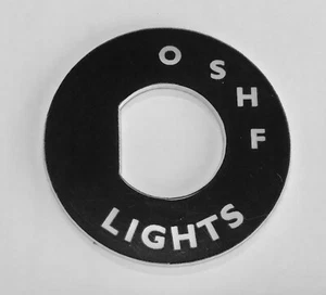 Lucas Style Light Switch Escutcheon - Picture 1 of 1