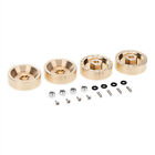 Wheel Counterweight 6mm Brass Coupler for 1/24 RC Axial SCX24 90081 Model Car