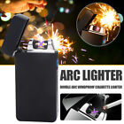 USB Touch Screen Feuerzeug Dual ARC Lighter Lichtbogen Elektrisch Wind Strom