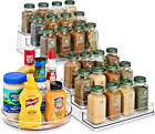 Spice organizer Set, 3-Tier Spices Organizer for Cabinet (2 Pack)