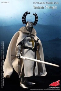 FIRE PHOENIX FP015 Diecast Medieval Teutonic Knights 1/12 6" Action Figure - Picture 1 of 4