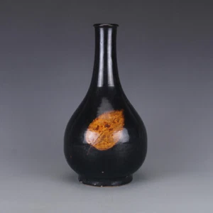 11.6 "Old China porcelain Qing Dynasty Jizhou ware Sauce glaze bottle - Picture 1 of 8