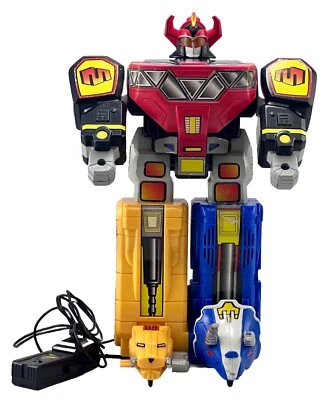 MEGAZORD WIRE GUIDED MIGHTY MORPHIN POWER RANGERS MARCHON 1993 MINI JUMBO 36 CM - Immagine 1 di 4