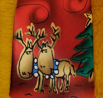 JERRY GARCIA / MUERTO AGRADECIDO ~ #2 CLÁUSULA DRACULA #43 ~ CORBATA DE NAVIDAD PARA HOMBRE ~ 59" Foto 1 de 3