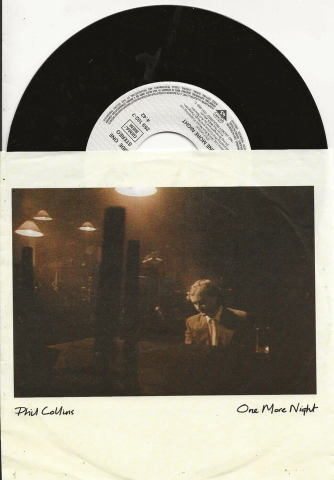 PHIL COLLINS GENESIS ONE MORE NIGHT 7 INCH FROM GERMANY WITH PIC SLEEVE - Image 1 of 1