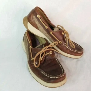Sperry Top-Sider 2-Loch Damen-Slipper US-Größe 9,5 braun Loafer Bootsschuhe STS9031 - Bild 1 von 6