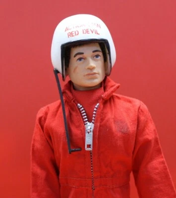 Vintage Action Man VAMAN Repro Red Devil Skydiver Schal NUR)