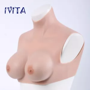 C Cup Realistic Pechos de Silicona Prótesis Pechos para Crossdresser Drag Queen - Imagen 1 de 7