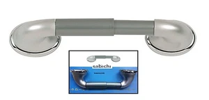 SABICHI ATLANTIS SATIN CHROME FINISH TOILET LOO ROLL PAPER HOLDER WALL MOUNTED C - Picture 1 of 3