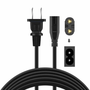 AC Power Lead Charger Cord Cable Figure 8 for Canon PIXMA 3120 2220 2120 Printer - Picture 1 of 7