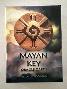 Mayan Key Oracle Cards by Heidi Woodman 33 Card Deck + Guidebook - Picture 1 of 4