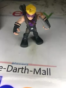 Figura de acción Playskool Heroes Marvel Hero Adventures Hawkeye Avengers de 2,5" pulgadas - Imagen 1 de 2