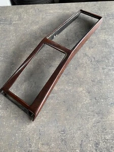 Cubierta de madera de raíz consola central Mercedes R129 SL AMG A1296802936 manillar derecho - Imagen 1 de 6