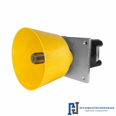 Hydraulikmotor Orbitmotoren Typ SMS 100cm3/Umdr 750U/min PTO welle + Halteplatte - Bild 1 von 4