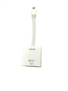 Xavier MDP-DVI Thunderbolt Video for Apple to DVI Female Adapter, 6" ; White - Picture 1 of 4