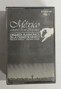 FERNANDO LOZANO & ORQUESTA -MEXICO A TRAVES DE SU MUSICA- 1987 MEX. DOUBLE TAPE - Picture 1 of 5