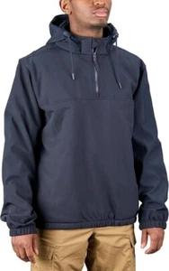 Propper Hooded Softshell Job Shirt, DWR Fabric, Removable Hood, 4XL/L, Navy, NWT - Picture 1 of 7