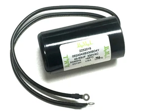 MOTOR / COMPRESSOR RUN START CAPACITOR 43-53 µF UF MICROFARAD 330V WITH CABLE - Bild 1 von 1