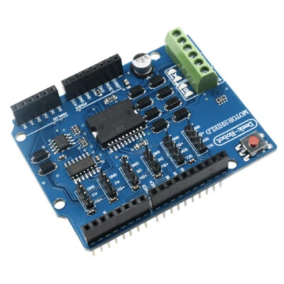 L298P Shield R3 DC Motor Driver Module 2A H-Bridge 2 Channel For Arduino 2560 - Image 1 of 4