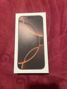 Apple iPhone 16 Pro Max 256GB DESERT TITANIUM UNLOCKED 1 YEAR APPLE WARRANTY New - Picture 1 of 7