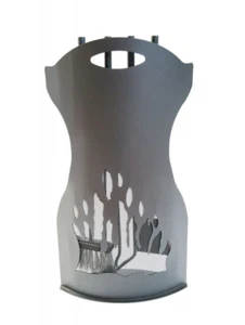 LINEA FIAMMA CRUCCOLINI SET CAMINO in ferro battuto con contenitore - Imagen 1 de 3