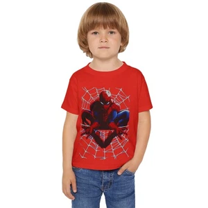 Toddler T-shirt Kid Spider Power present gift Girl Boy cotton size 2-6  - Picture 1 of 21