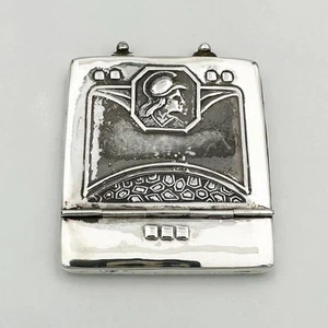 ANTIKES CONTINENTAL JUGENDSTIL STREICHHOLZSCHACHTEL ETUI STERLINGSILBER 925 - Bild 1 von 7