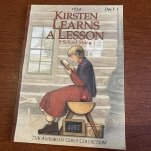 American Girl Kirsten Learns A Lesson A School Story Book 2 - Picture 1 of 4