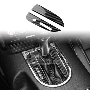 Cubierta de panel de consola de cambio de marchas para Ford Mustang 2015-2023 fibra de carbono DURA REAL - Imagen 1 de 8
