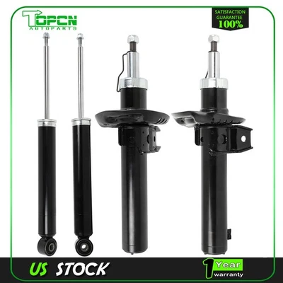 4PCS Air Suspension Strut For 2007-15 Audi TT TTS TTRS MKII Shocks MagneRide - Image 1 of 4