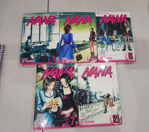 Nana Manga 1 4 5 7 21 Englisch 5 Stück - Bild 1 von 8