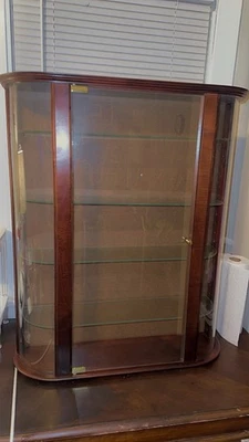 Perfect Condition Trinket Cabinet (curved Glass) - Image 1 of 4