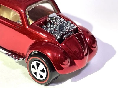 Hot wheels Redline “CUSTOM MADE CHROME RED ” VW Bug / Beetle - Gorgeous 😎❤️🏆 - Image 1 of 4