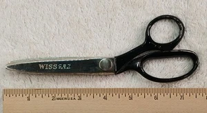 Vintage WISS MODEL CB7 USA PINKING SHEARS SCISSORS Scalloping 7-1/2” Long - Picture 1 of 11