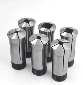 6-Pack 5C Square Collet Set 1/4,5/16,3/8,1/2,5/8,3/4 - Picture 1 of 5